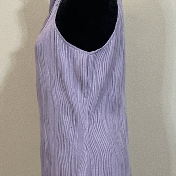 Sofia's Choice Criss-Cross halter Top - Large - elegant Lavendar - NWT - Picture 2 of 6